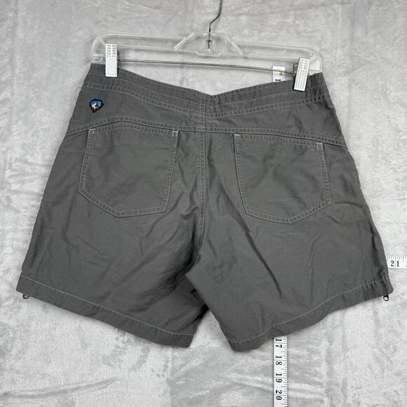 KUHL KühlDry Evaporative Comfort Hiking Shorts Gray Size S Outdoor Adventure 5” - Picture 7 of 12
